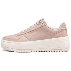 Skechers Court Classics Breathable Support Low-Top Skateboard Shoes Women's Umber Плоть, 36