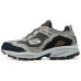 Skechers OUTDOOR MENS Anti-Slip Wear-Resistant Low-Top Outdoor Shoes Men's Gray Orange Серый/Оранжевый, 43