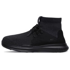 Skechers GO RUN Series Running Shoes Women's High-Top All Black 36