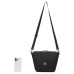 Skechers Fabric Shoulder Bag Crossbody Bag Regular Women's Carbon Black сажа