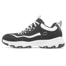 Skechers I Conik Oreo Cushioning Slip Resistant And Abrasion Resistant Low Top Chunky Sneakers Men's Black White 41