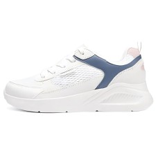 Skechers Street Cushioned Wear-Resistant Breathable Rebound Low-Top Casual Shoes Women's White Белый, 35.5