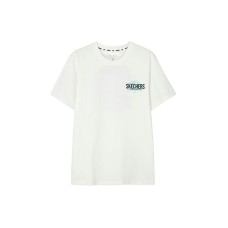 Skechers T Shirt Unisex Marshmallow White Marshmallow white 0074, 2XL