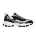 Skechers D'LITES 1.0 Cushioning Wear-Resistant Low-Top Chunky Sneakers Men's Black White Черно-белый, 42