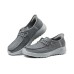 Skechers Slip-Resistant Breathable Low-Top Casual Shoes Women's Gray Серый, 38