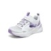 Skechers Bobs Bamina Anti-Kick And Wear-Resistant Kids Lifestyle Shoes White Purple Teenagers 28.5