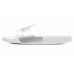 Skechers Sandals EVA Rubber Sole Stitching Slide Slippers Women's White Silver 39