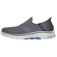 Skechers GO WALK 7 Slip-Resistant Breathable Low-Top Casual Shoes Men's Gray Серый, 41