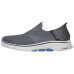 Skechers GO WALK 7 Slip-Resistant Breathable Low-Top Casual Shoes Men's Gray Серый, 41