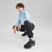 Skechers Kids Anti-Slip Wear-Resistant Low-Top Casual Shoes Black Kids' Черный, 31