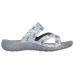Skechers Slip-Resistant Abrasion-Resistant Slide Slippers Women's Gray Серый, 36