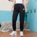 Skechers Vibrant Casual Collection Sports Lifestyle Collection Knitted Sports Pants Women's Carbon Black сажа, 170/76A/XL