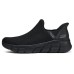 Skechers Go Walk Fle Slip-Ins Flash Technology Breathable Quick Dry Low-Top Casual Shoes Men's Black Черный, 41.5