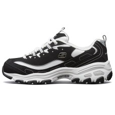 Skechers D'lites Sports Shoes Gs BlackWhite 'Black White' Women's 38