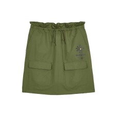 Skechers SS24 Casual Short Skirts Women's Stone Green-01CL, L