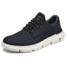 Skechers Cushioning Breathable Lightweight Low-Top Casual Shoes Men's Black Черный, 45