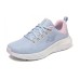 Skechers Sport Cushioned Wear-Resistant Support Low-Top Casual Shoes Women's Blue Pink голубой / розовый, 36