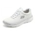 Skechers Cushioning Low Top Running Shoes Women's White Silver Белый, 37