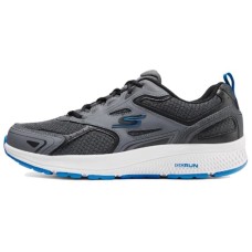 Skechers MEN'S GO Anti Slip Wear Resistant Low Top Casual Running Shoes Men's Gray Black Серый черный, 41