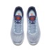 Skechers Cushioning Wear-Resistant Low-Top Running Shoes Men's Gray Orange Gray Orange, 42.5