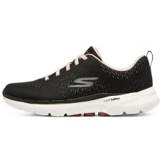Skechers Go Walk 6 Adora 'Black Pink White' Women's 35