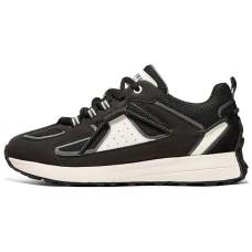 Skechers Street Keds Retro Sports Cushioning Anti-Slip And Wear-Resistant Low-Top Casual Shoes Women's Black White 38