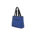 Skechers Fabric Tote Bag, Shopping Bag, Handbag, Shoulder Bag Small Size Unisex Stool Lin Blue Stool Linen Blue, Small Size
