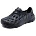 Skechers Clogs Men's Black Green Черно-зеленый, 42