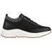 Skechers Arch Fit S Miles Walk On Cushioned Slip Resistant Abrasion Resistant Low Top Casual Shoes Women's Black White 35