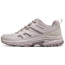 Skechers Hillcrest Wear-Resistant Support Balance Lightweight Rebound Low-Top Trekking Shoes Women's Taupe Серо-коричневый, 37