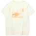 Skechers Sportlife T Shirt Women's Cream Ecru Cream Beige White, M