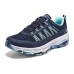 Skechers Go Run Trail Altitude Anti-Slip Wear-Resistant Low-Top Outdoor Shoes Women's Marine Blue Light Green Marine Blue Light Green, 37