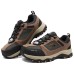 Skechers Work Anti-Slip Wear-Resistant Low-Top Casual Shoes Men's Brown Black Brown Black, 42