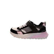 Skechers Kids BOYS Cushioning Kids Lifestyle Shoes Black White Pink Kids' Black White Pink, 37