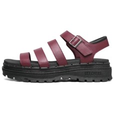 Skechers Jammers Poppin' Strappy Sandal 'Burgundy' Women's 36