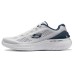 Skechers Anti Slip Wear Resistant Low Top Casual Running Shoes Men's Gray Blue Gray Blue, 39.5