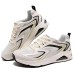 Skechers Street Tres-Air Uno Cushioning Breathable Low-Top Casual Running Shoes Men's White Gold Черный/Белый/Золотой, 39.5