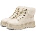 Skechers Modern Comfort Warm Short Snow Boots Women's Ecru Бежевый, 35.5
