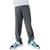 Skechers Kids Knitted Sweatpants Mixed Heather Gray 00TT, 120