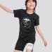 Skechers Kids Casual Sportswear Set (Carbon Black), 130