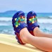 Skechers Anti-Slip Wear-Resistant Children's Sandals Blue Teenagers Blue/Multicolor, 27.5