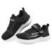 Skechers Go Run 400 V2 Slip Resistant, Abrasion Resistant, Breathable Low Top Kids' Running Shoes Black Teenagers Черный, 28.5