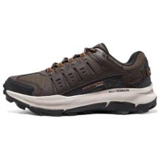 Skechers Cushioned Anti-Slip Wear-Resistant And Water-Resistant Low-Top Outdoor Shoes Men's Brown Коричневый, 39.5