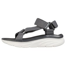 Skechers D'lux Walker Sandal Beach Sandals Men's Gray 45