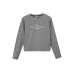Skechers Sweatshirt Women's Medium Heather Gray Medium Heather Gray 004F, S