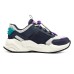Skechers Ultrasurge Slip Resistant Anti Kick Wear Resistant Low Top Kids' Running Shoes Purple White Black Teenagers 30