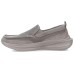 Skechers Shock Absorbers Slip Resistant, Abrasion Resistant, Breathable Low Top Casual Shoes Men's Taupe Серо-коричневый, 45