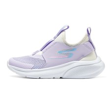 Skechers Girls Slip Resistant And Breathable Low Top Kids Lifestyle Shoes Purple Kids' Фиолетовый, 28.5