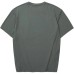 Skechers T Shirt Unisex Castor Gray Linen Gray/04DU, L