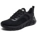 Skechers Breathable And Lightweight Low Top Running Shoes Women's Black Черный, 36